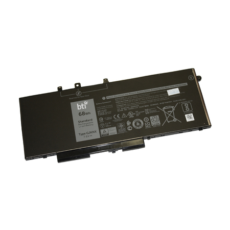 BATTERY TECHNOLOGY Replacement Notebook Battery (Internal) For Dell Latitude GJKNX-BTI